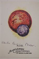 Venetia Burney Phair (d.09) Signed Autograph 2008 Allen & Ginter Pluto #233 K picture