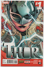 Thor 1 Marvel 2014 NM 1st Jane Foster Russell Dauterman Jason Aaron picture