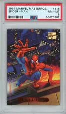 1994 Marvel Masterpieces 115 Spider-Man  PSA 8 picture