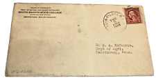 1925 C&NW CHICAGO & NORTH WESTERN ELROY & PIERRE #516 RPO HANDLED ENVELOPE picture