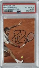 ROGER FEDERER SIGNED PHOTOGRAPH PSA DNA CERTIFIED AUTOGRAPH PICTURE TENNIS HOF picture