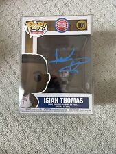 Isiah Thomas Signed Funko Pops Basketball #101 Detroit Pistons PSA Authentic picture