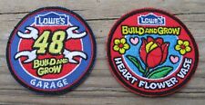 LOWE'S Build and Grow Garage - Heart Flower Vase Patches Badges Kids Clinic (2) picture