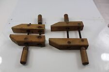 Vintage Hargrave Wood Clamps Set of 2 - 6
