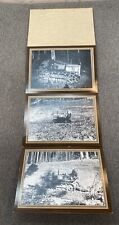 Vintage CLETRAC Tractor Photos 3 Snapshots Farming VTG Tractor Pictures picture