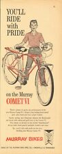 1961 LARGE Print Ad of Murray Comet VI Bicycle you'll ride with pride picture