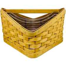 Longaberger 2005 SPIN ORGANIZER Basket with 2 Protectors picture