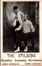 Postcard The Stilsons Novelty Comedy Acrobats picture