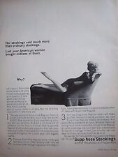 1965 Vintage Kayser Roth Supp-hose Stockings Hosiery American Women Ad picture