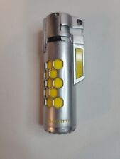 BUGATTI MIRAGE POLISHED RACING YELLOW / CHROME VELOUR - DUAL TORCH LIGHTER picture