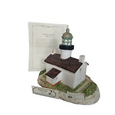Harbour Lights Old Point Loma CA HL 105 1991 824/5500 COA ID Lighthouse Green picture