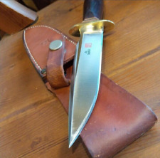 【Very rare！】Vintage Al Mar  Seki Japan Grunt Knife  Sheath！！ picture