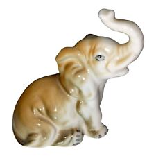 Vintage Elephant Animal Figurine Bone China picture