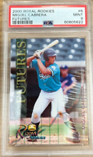 2000 Royal Rookies Futures Miguel Cabrera #6 Rookie RC PSA 9 picture