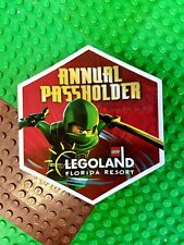 NEW 2024 Legoland Florida Ninjago Annual Passholder Car Magnet Lloyd Green Ninja picture