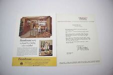 1967 Nashua Mobile Homes Color Ad Brochure & Letter Mid-Century Modern #7 picture