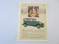 1927 1928 ? Packard Sedan Original Dealer Only Ad Proof - Vintage Advertising picture