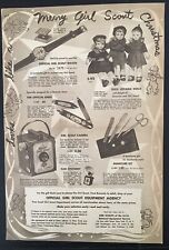 REDUCED VERY RARE VINTAGE GIRL SCOUT CHRISTMAS CATALOG-1952 In GREAT SHAPE picture