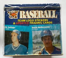 1987 Fleer Baseball Complete Set of Team  Logo Stickers & UpdatedTrading Cards picture