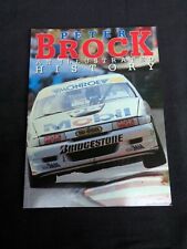 SIGNED Peter Brock An Illustrated History Sykes Chevron 1991 Barry Lake picture