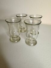 Vintage mid century Shot Glass Set Of 4 3.5 Oz picture