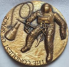 Man’s Dream “The Conquest Of Space” MACO Bronze Medal in Very High Relief - 64mm picture