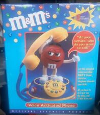 M&M Landline Voice Activated Rare Phone Collectable Brand NEW picture