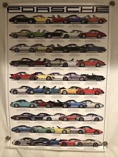 AWESOME Porsche Poster the 50 years of 911 24X36 picture