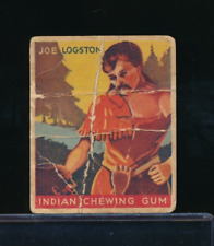 1934 Goudey R73 Indian Gum #66 Joe Logston poor condition swsw6 picture