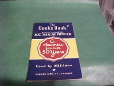 VINTAGE THE COOKS BOOK RECIPES WITH K C BAKING POWDER  picture