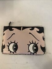 NWOT-Betty Boop ipsy Makeup Cosmetic Travel Bag Coin Purse Sequins 7.5 X 5 picture