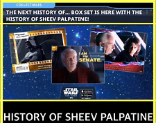 HISTORY OF SHEEV PALPATINE-EPIC+SR+R+UC 202 CARD SET-TOPPS STAR WARS CARD TRADER picture