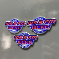 1 Vintage Chicago 105.9 WCKG Classic Rock N Roll Music Radio Station Magnet RARE picture