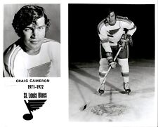 PF17 Original Photo CRAIG CAMERON 1971-72 ST LOUIS BLUES NHL HOCKEY RIGHT WING picture
