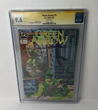 GREEN ARROW #19 CGC 9.6 DC COMICS 1989 Signed By MIKE GRELL picture