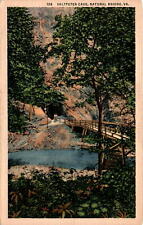 Saltpeter Cave, Natural Bridge of Virginia, Rockbridge County, Blue Postcard picture