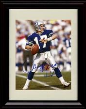 Unframed Dave Krieg - Seattle Seahawks Autograph Promo Print - Set To Pass picture