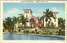 Miami Beach, FL Florida BEACH MAISONETTES HOTEL~Art Deco Style ca1940's Postcard picture