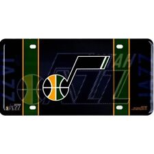 Utah Jazz Chrome NBA Basketball License Plate Made in USA picture