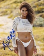 KAMIE CRAWFORD SIGNED 8x10 PHOTO SPORTS ILLUSTRATED SWIMSUIT MODEL MTV BECKETT picture