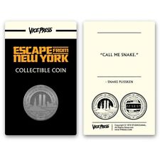 ⚡RARE⚡ 1981 John Carpenter's ESCAPE FROM NEW YORK Collectible Coin BRAND NEW 🪙 picture