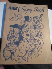 1941 U.S. ARMY SONG BOOK BOOKLET - BN picture
