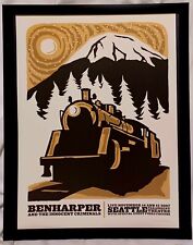 BEN HARPER Seattle Nov. 2007 11x14 FRAMED Vintage Concert Tour Poster Art Print picture