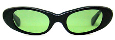 Persol Ratti Meflecto Vintage Cateye 70s Brevette Gloss Black NOS Sunglasses picture