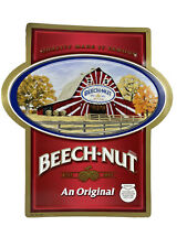 Beech-Nut An Original Quality Famous Chewing Tobacco Metal Tin Sign picture