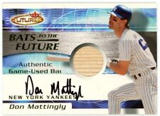 DON MATTINGLY 2001 Fleer Futures Game Used Auto Autograph Bat 31/50 Yankees HOF picture