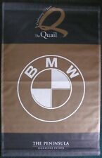 BMW 2012 10th Anniv QUAIL Motorsports Gathering 6-Ft BANNER 1 of only 2 made picture