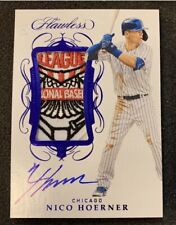 2020 Flawless Nico Hoerner Auto RC Sick Logo Patch 2/7 Cubs 🔥🔥 picture
