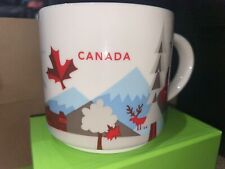 STARBUCKS Calgary Canada Coffee Tea Mug  Cup 2016 ‘You Are Here' Series picture