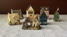 Collection Of 7 Vintage Various Miniatures House Figurines picture